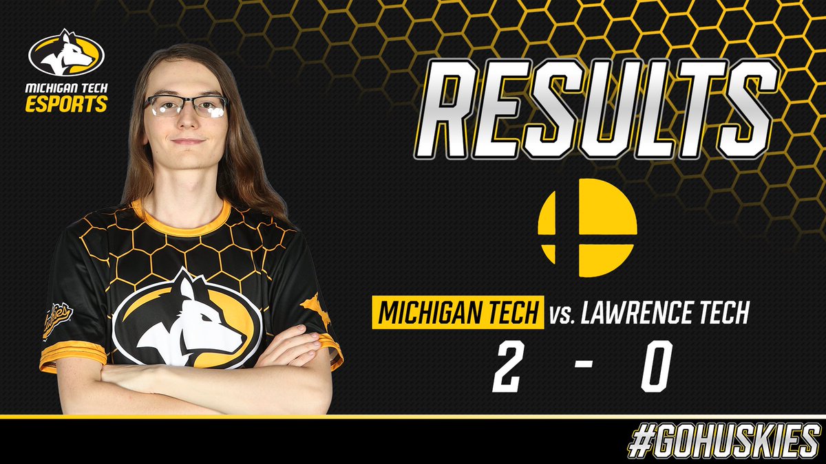 TECH WINS

Huskies Smash clinches the undefeated season and are Varsity Plus division champions!

Noko goes alone, taking all 12 stocks in the final match.

#wearehuskies