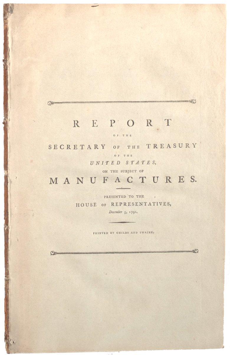 US industrial #subsidies could be traced to Treasury Secretary Alexander Hamilton’s Report on the Subject of Manufactures in 1791.

The current US administration, through #ChipsAct and #IRA, is channeling $52.7bn and $369bn to semiconductor and new energy sectors.