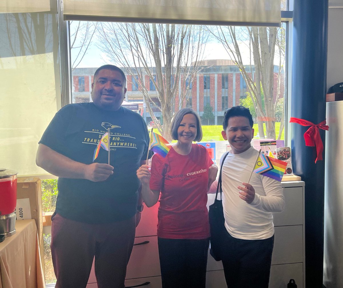 I’m thrilled that our Queer Unity Student Success Center is now open! Thank you to everyone who made the ribbon-cutting ceremony so fun. This is the result of so much hard work from people all over campus.

#csueb