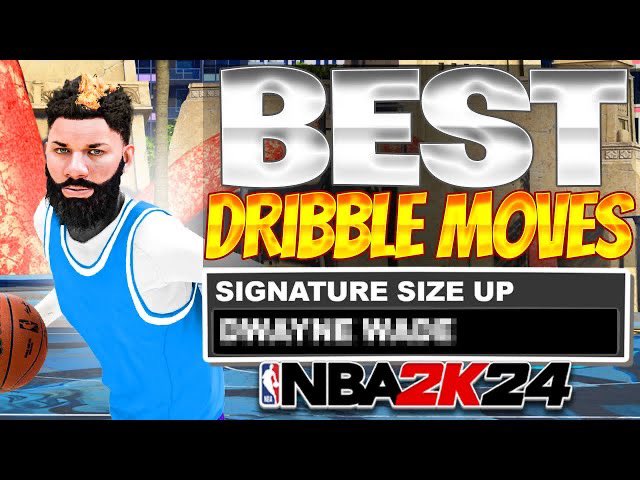 THE BEST DRIBBLE MOVES IN NBA 2K24 *BEST SIGS IN NBA 2K24* youtu.be/MU-bK0Yo7y4