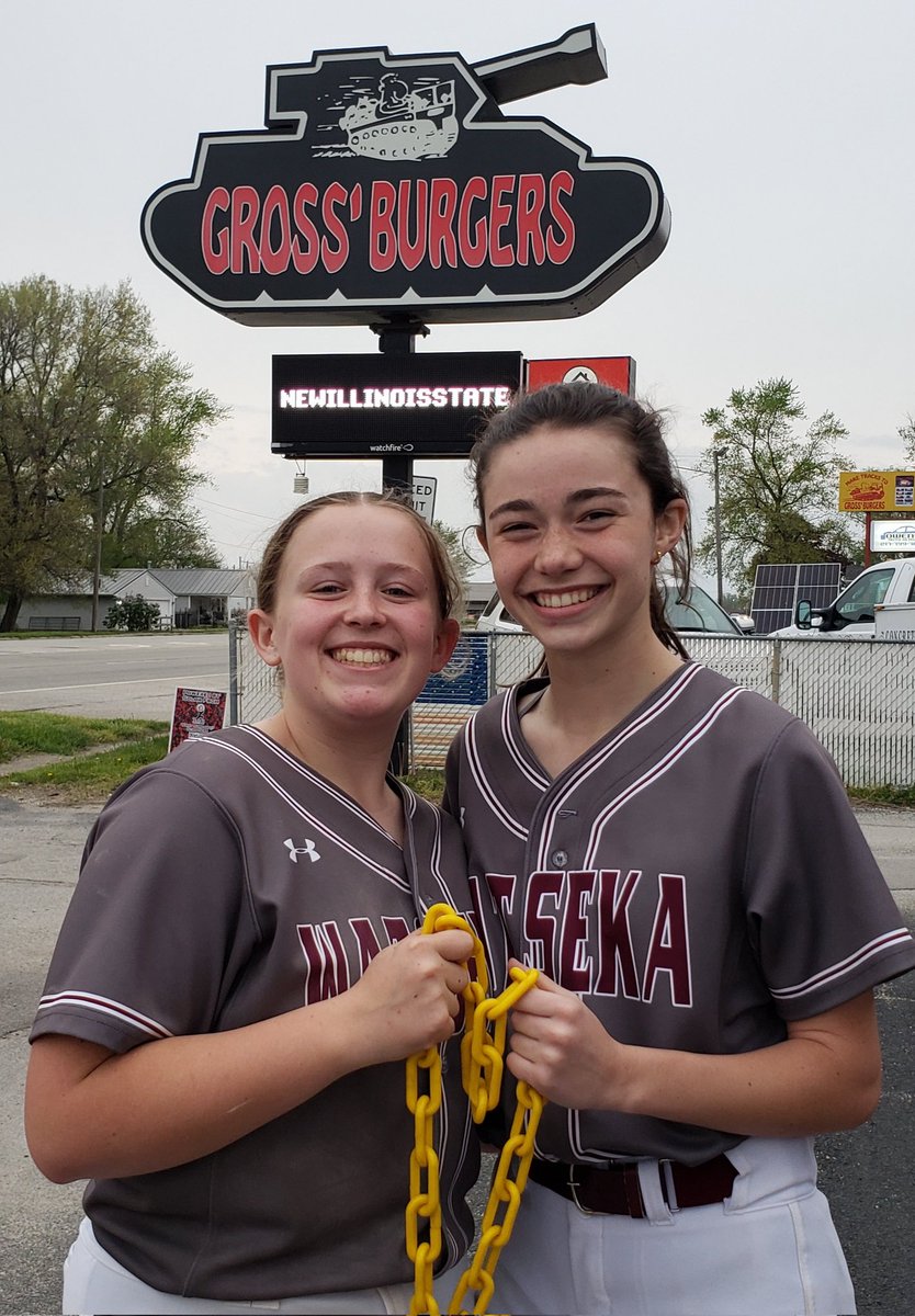WarriorAthDir's tweet photo. 🥎Lady Warriors pick up a conference road win 8-2 at Salt Fork to improve to 11-2.  Co-POTG Noelle Schroeder  with 2 hits/2 RBI &amp; Sarah Parsons with her third win in the circle this week. #WarriorPride https://t.co/ATjPP5ZJsl