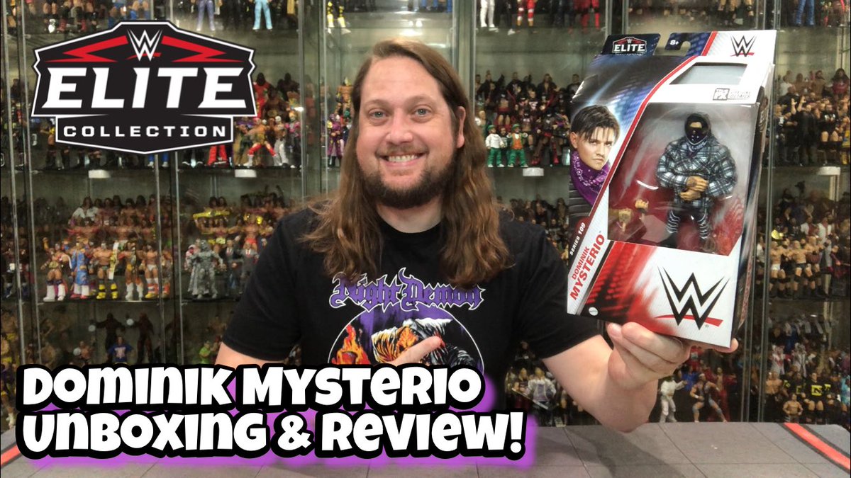 Dominik Mysterio WWE Elite 109 Unboxing & Review!youtu.be/HGE5sLaJ2lk?si… #mattel #raw #smackdown #scratchthatfigureitch #toys #toy #elitesquad #wweelitesquad #toystagram #toyunboxing #toyreview #wrestling #dominikmysterio #ReyMysterio #judgementday #thejudgementday #aew #jail #oz