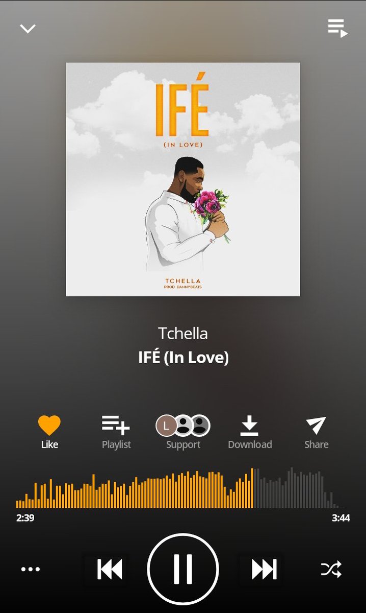 @Tchellamusic you have an amazing voice and I am just listening to your recent song 'Ife (in love). Tchella to the world.