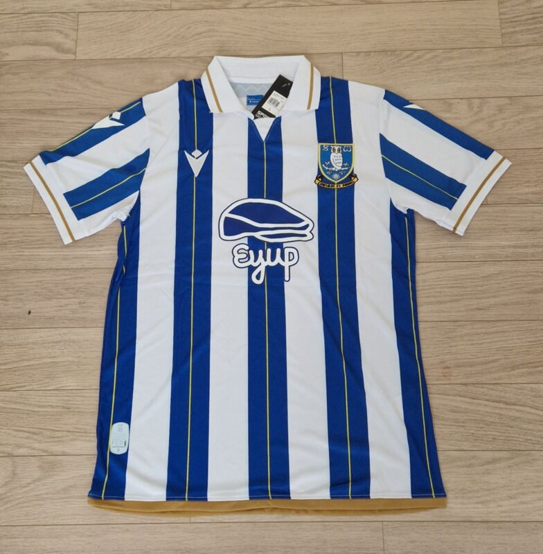 Sheffield Wednesday Home Shirt (L) £12.50 currently 2 bids, 8 watchers Ends Wed 24th Apr @ 5:15pm ebay.co.uk/itm/Sheffield-… #ad #swfc