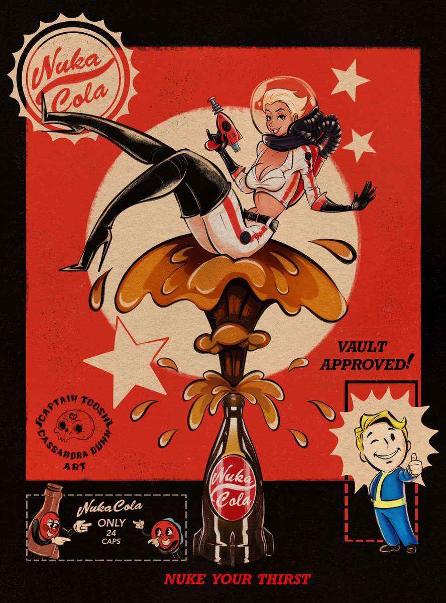 Man, these Nuka Cola prices are getting ridiculous 
#Fallout
