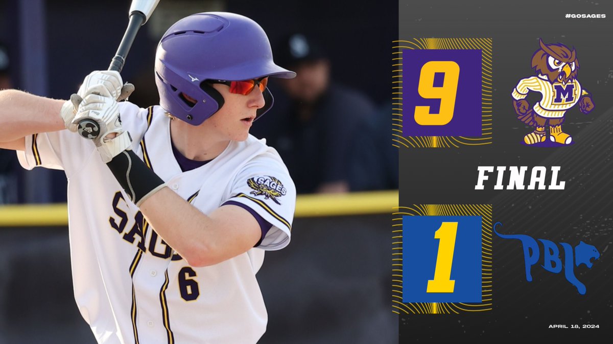 𝗦𝘄𝗶𝗳𝘁𝗶𝗲 𝗦𝘁𝗿𝗲𝗮𝗸 Sages are feeling 22 in a row. Long, Vance and the Russ Brown lead the way with doubles. Young and Billedo with scoreless outings. #SagesBaseball | #GoSages