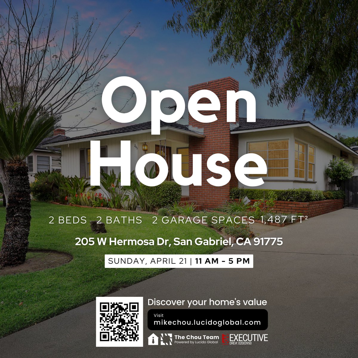thechouteam's tweet photo. Come and join our Open House this weekend  🏡

📍18345 Watson Way, Yorba Linda, CA 92886
📍205 W Hermosa Dr, San Gabriel, CA 91775
📍1000 Park Ave, Arcadia, CA 91007 https://t.co/TeBTMN4G43