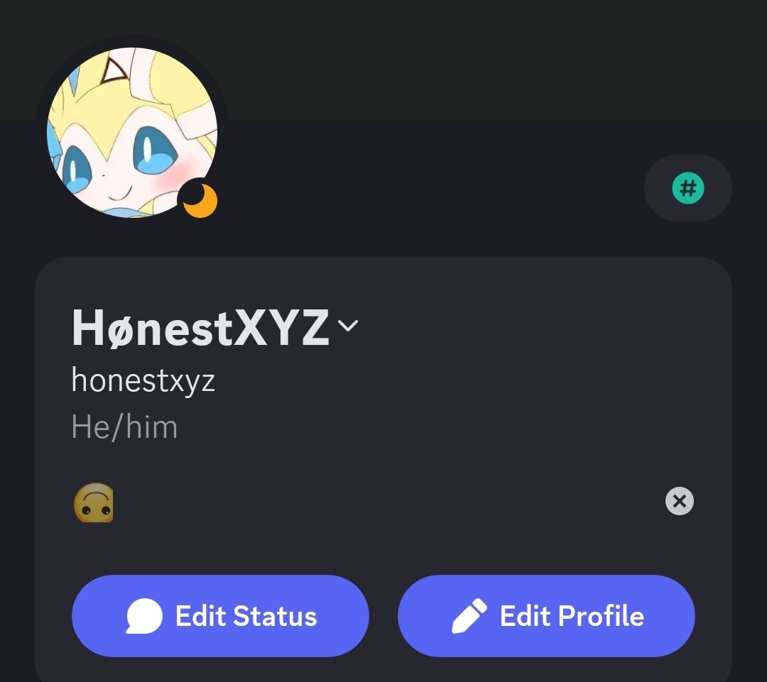 HonestXYZ's tweet photo. For those who want to add me as a friend here is my discord! I am usually more active there but fair warning I am shy but always am fine with making friends and chatting! https://t.co/6fMAulH0WE