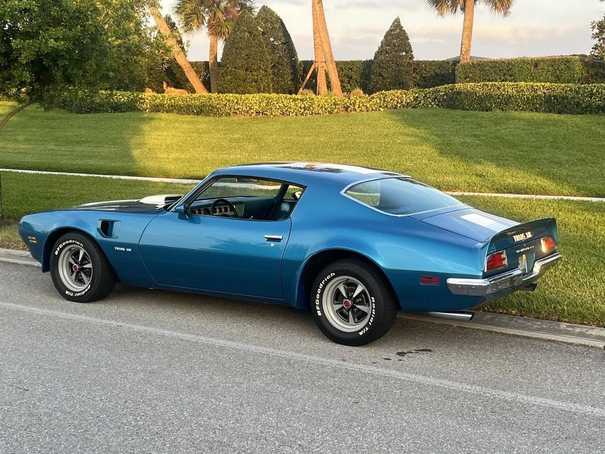 One of my all time favorites…70 Trans Am in Lucerne blue…