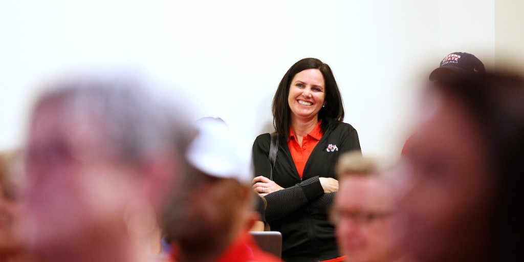 @FresnoStateWBB head coach Jaime White will be the keynote speaker at Empower Her 2024, a networking and discussion event on gender in business leadership, from 2 to 4 p.m. on April 26. Find out more: bit.ly/4aJiFrJ