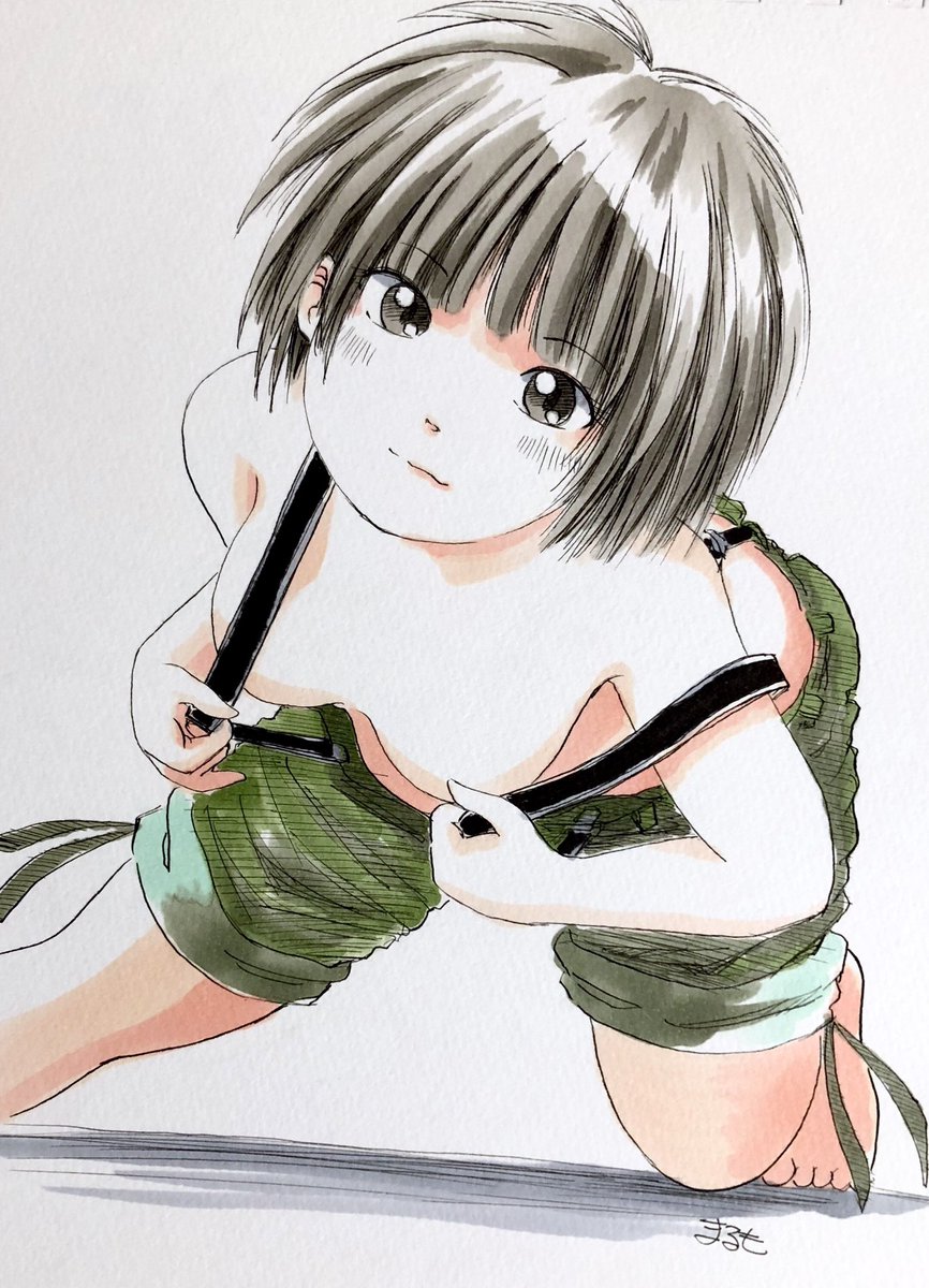 何気にノーブラなキャラが多いのは、描くのが大変だからですよ…
買ったこと無いし…
( ゜ω゜;) 