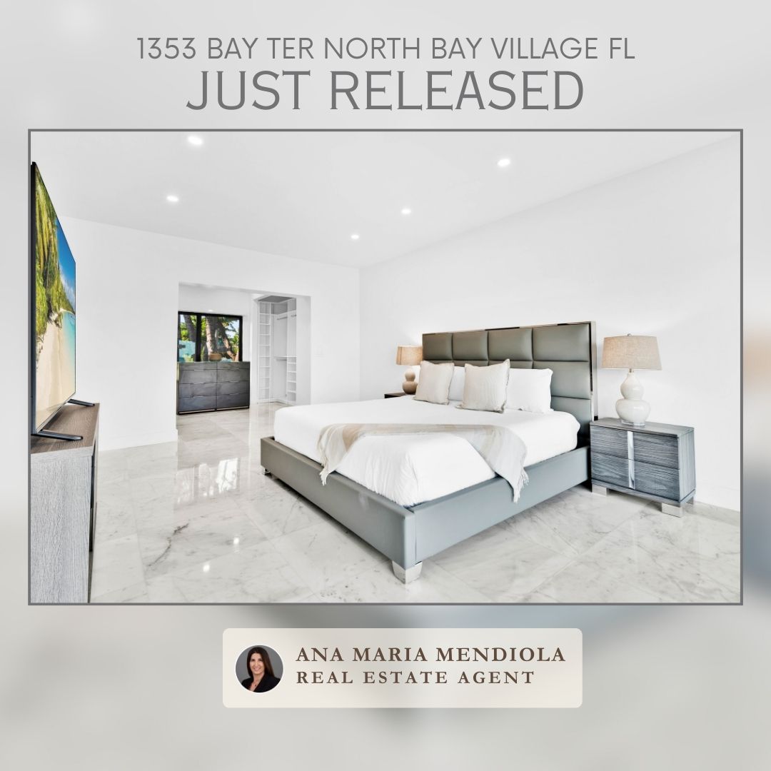 🏡 Make every day extraordinary in this stunning waterfront residence. Your dream home is within reach at 1353 Bay Ter.! #DreamHome #WaterfrontLiving #MiamiHomes AnaMariaMendiola.com