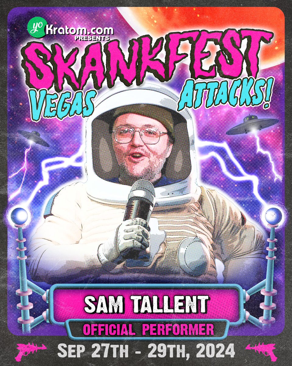 I will be performing at Skankfest 2024: Vegas Attacks! in Las Vegas, Nevada September 27th- September 29th, 2024! Tickets are on sale this Saturday, 4/20 at 12pm EST at skankfest.com @skankfestnyc #SkankfestVegas