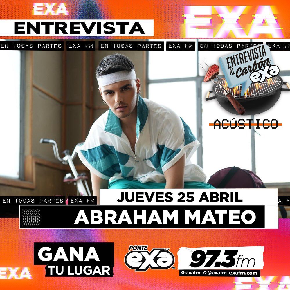 exafm973's tweet photo. Te gustaría una carnita asada acompañad@ de @AbrahamMateo 🤠🥩🔥 #EntrevistaAlCarbonExa

¡PARTICIPA AQUÍ!
https://t.co/kOXN60nyPI https://t.co/Qkld9L12Es