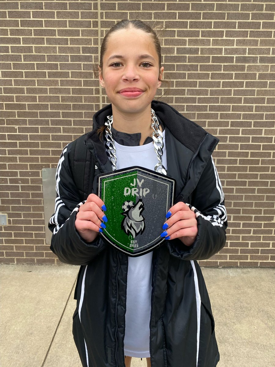 Another close game for the JV squad. An assist by Ava M to Teegan put us on the board and Halle with a second finish just wasn't enough to stay on top of the BVN squad. Drip goes to Josslynn! Next up 4/23 on the road to St. James. #Protectthepack @BVSWSoccer