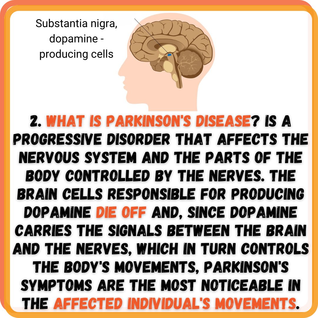 TheSenRep's tweet photo. Did you know?
April is Parkinson’s Disease Awareness Month
Follow us for more
.
#StayWell #StaySafe
#geriatrics #gerontology
.
➡️ Be sure to like and follow us for more!
#TSR #TheSeniorReport #SeniorLiving #SeniorLife
1/2 https://t.co/sQDr1PjYbs