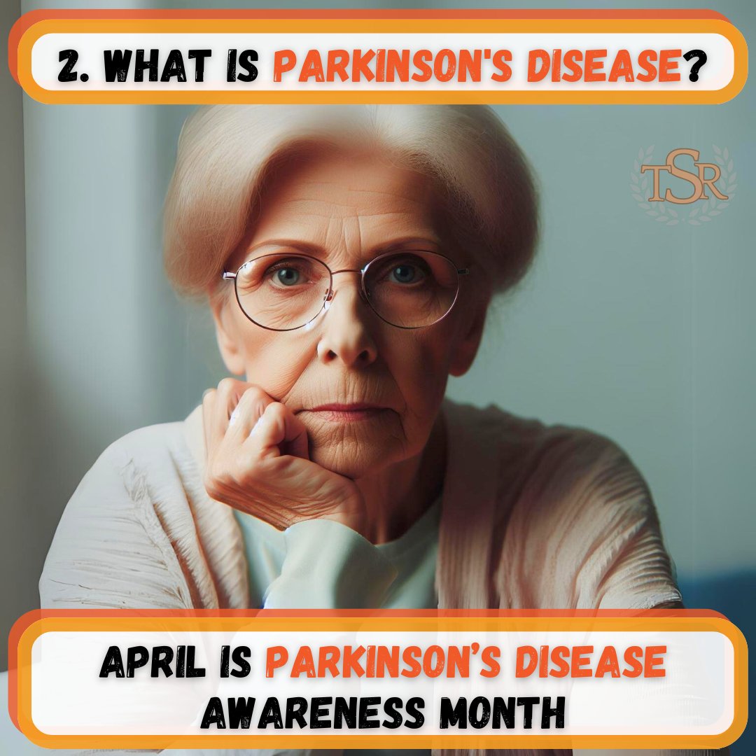 TheSenRep's tweet photo. Did you know?
April is Parkinson’s Disease Awareness Month
Follow us for more
.
#StayWell #StaySafe
#geriatrics #gerontology
.
➡️ Be sure to like and follow us for more!
#TSR #TheSeniorReport #SeniorLiving #SeniorLife
1/2 https://t.co/sQDr1PjYbs