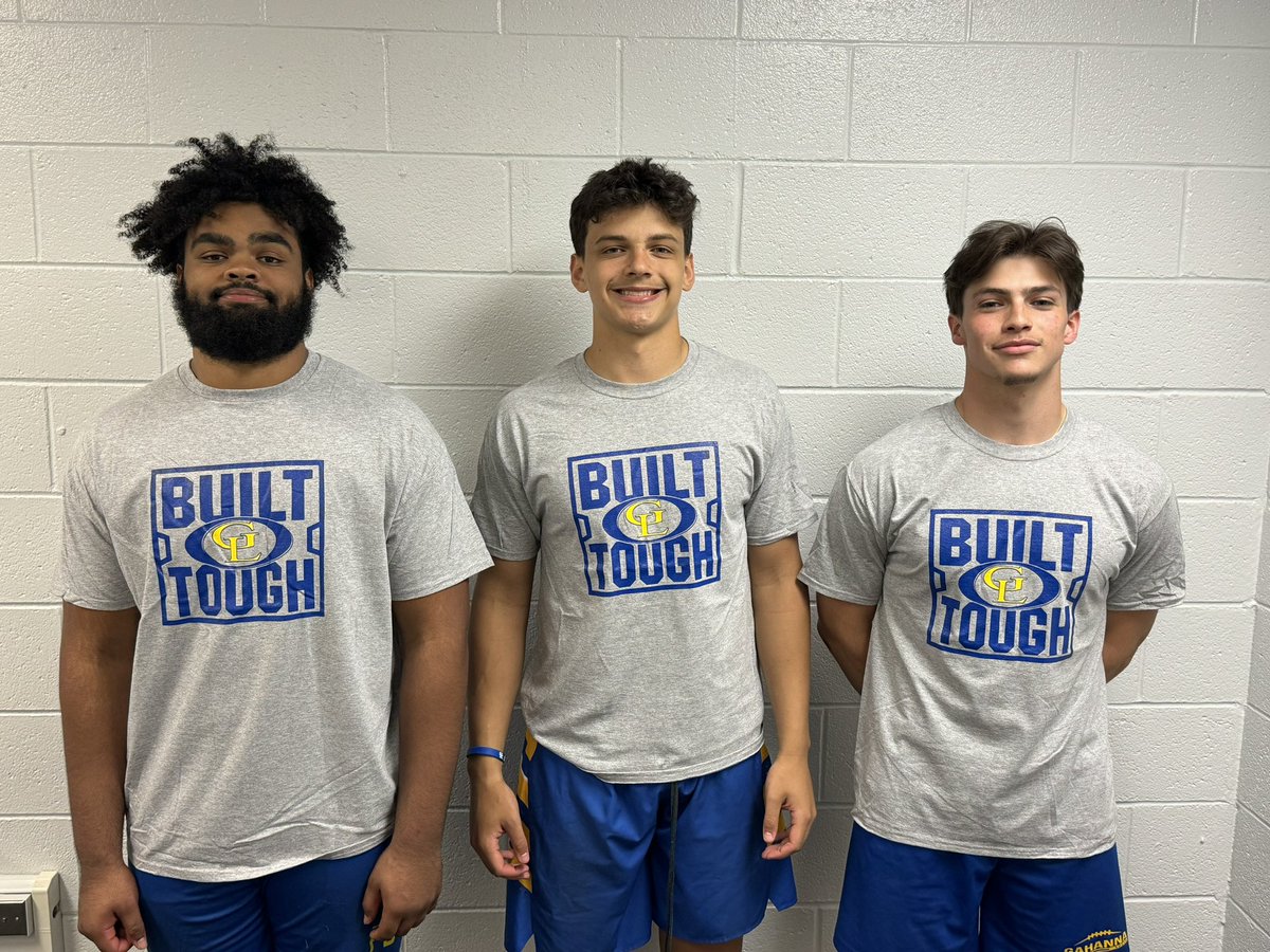 Special thanks to <a href="/_TheRoofingGuys/">The Roofing Guys</a> for sponsoring our 2024 Offensive Shirts and the Hartsook’s continued support of <a href="/gahannafootball/">GahannaFootball</a>. <a href="/brennenward4/">Brennen Ward</a> <a href="/jeremymcd28/">Jeremy McDowell</a> &amp; <a href="/JakeBushelman/">JakeBushelman6</a> having been working HARD 🔵🦁