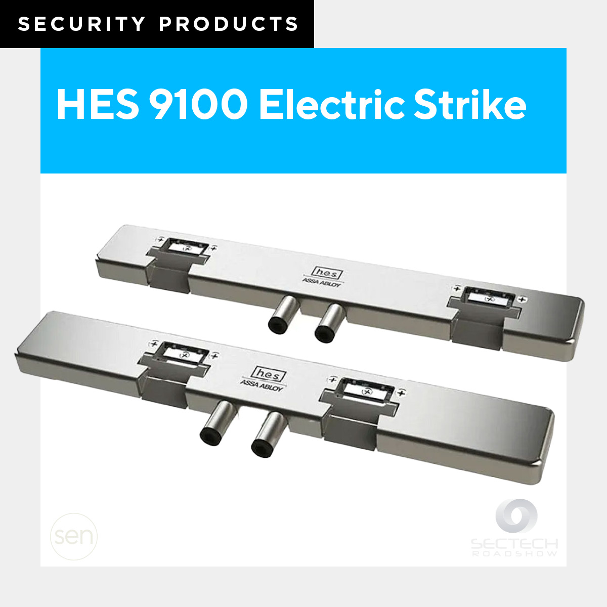 SecElecMag's tweet image. sen.news/hes-9100-elect…
'HES 9100 electric strike for tubular vertical rod exit devices installed on single glass door applications.'
#locks #locksmithing #electricstrikes #doorcontrol #entrancecontrol #doorhardware #securityinstallers #securityintegration #SEN