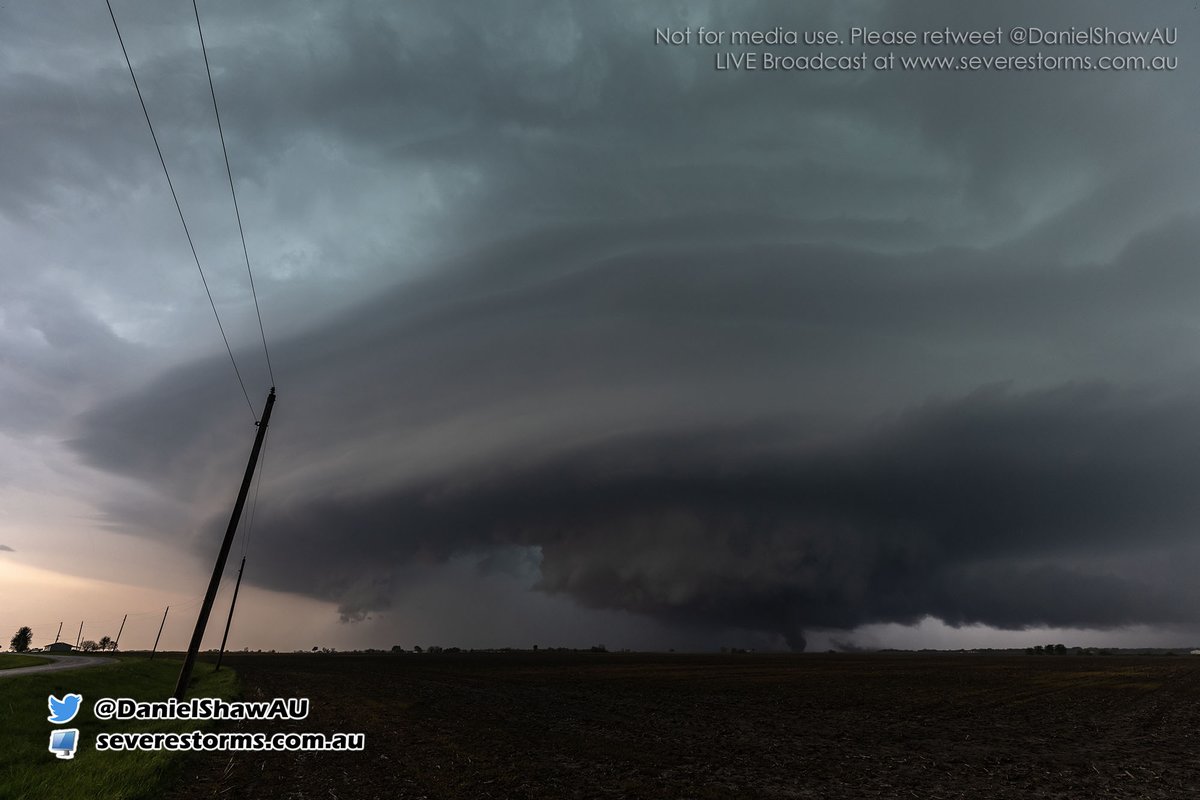 An incredible photogenic tornado producing supercell storm rolled across south west Illinois this evening. A full gallery will be uploaded to Flickr later this evening along with an extended chase video in the near future. To see the images from today and the video that will be…