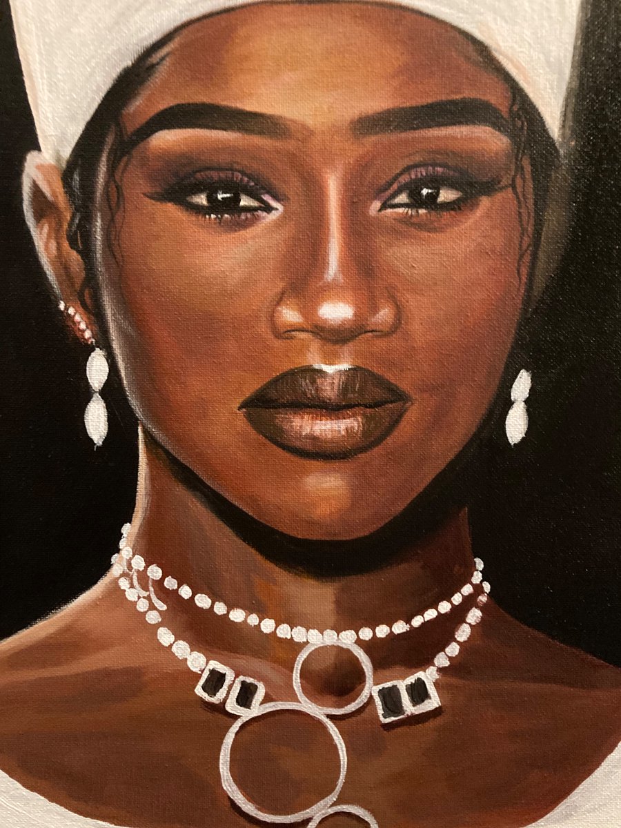 Painting in progress 🎨 still have a lot of details to go. 

#chicagoartist #art #painting #acrylicpainting #acrylicart #oilpainting #fineart #blackart #ArtCommission #artcollector #originalart #chicago