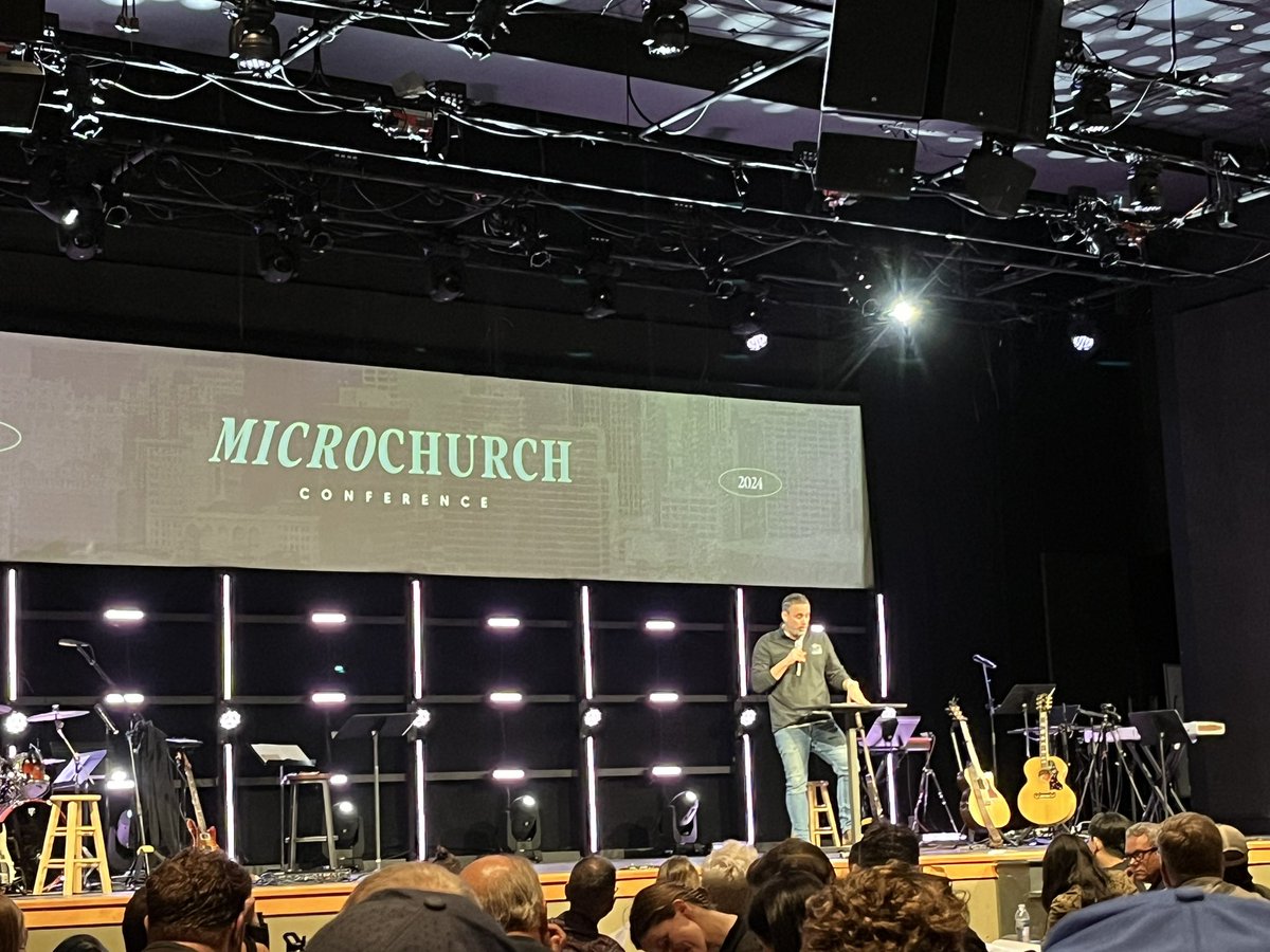 There are over 300 distinct organizations from 9 different countries at the MicroChurch conference in KC. #MicroChurchConferenceKC