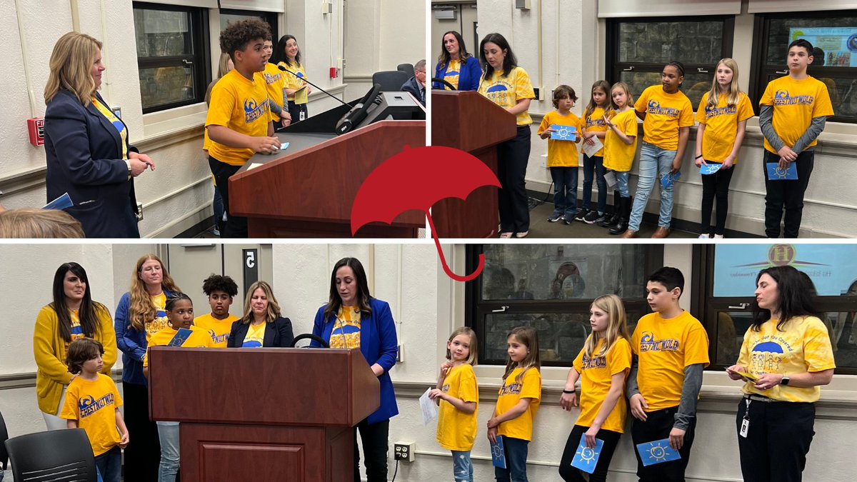 <a href="/Chestnutwold_ES/">Chestnutwold_ES</a> has you covered! We were excited to welcome staff and students to the board meeting to present tonight! #Kindness #HPride