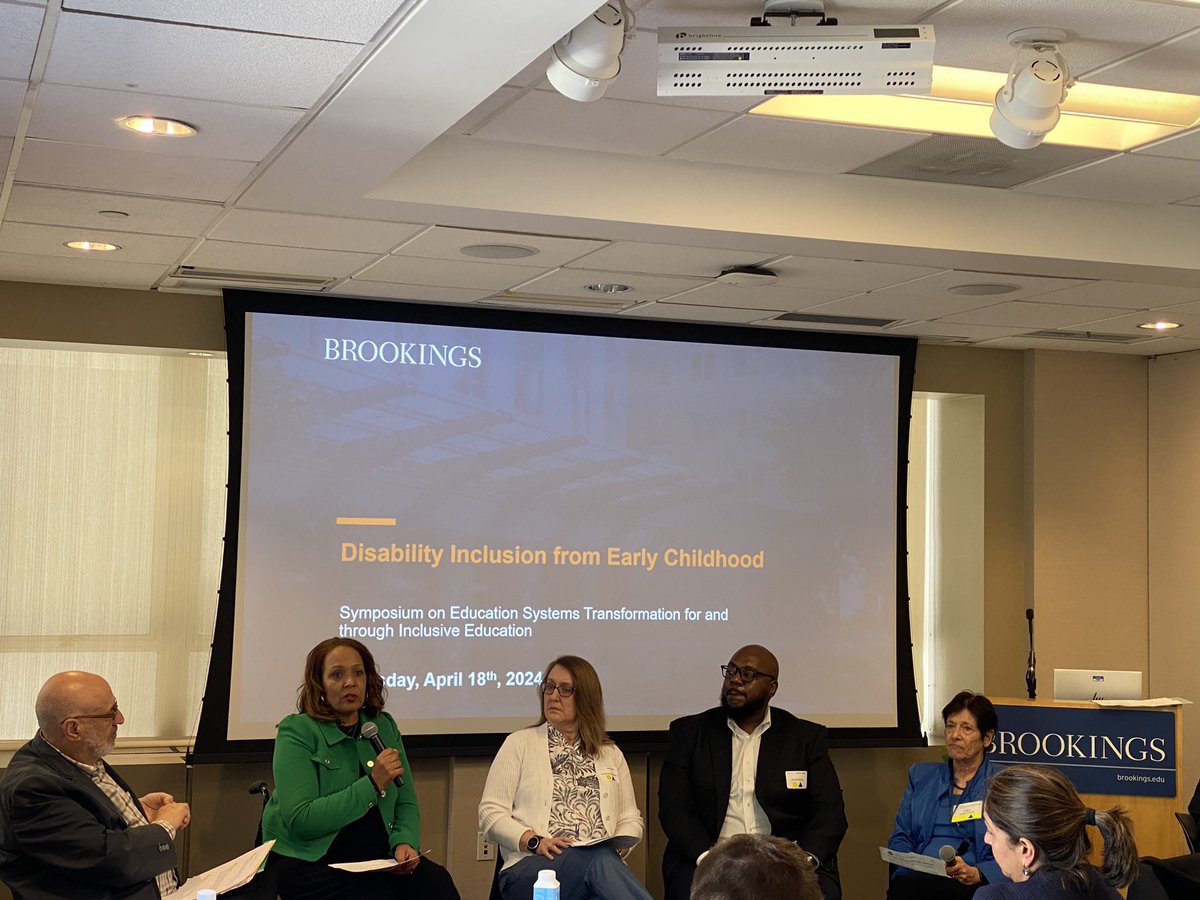 SwetaShahECD's tweet photo. So pleased to lead a workshop on #ecd #inclusion #disabilities with @KathyandRo1 @DonWertlieb @McNhlapo @suzanne1076 @JBerry305 @BrookingsGlobal. #ActForEarlyYears #Transform4Inclusion @WorldBank @USAIDEducation @TuftsUniversity @TempleUniv https://t.co/YtzpfvRFF9