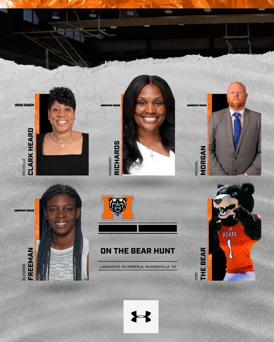 Mercer's coaches are on a BEAR HUNT this weekend! 📍 Lancaster, PA 📍 Norfolk, VA 📍 Knoxville, TN Are we going to be in your area? Drop us a comment below 👇 #RoarTogether