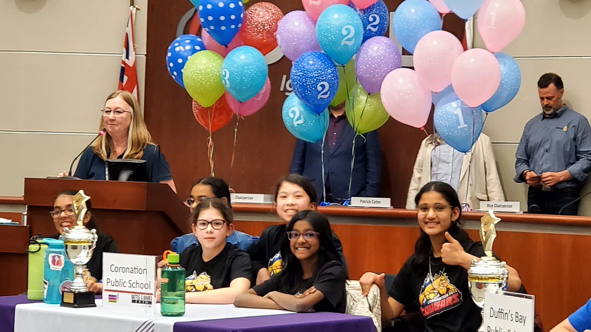 1st position in the Regionals "Battle of the Books"
<a href="/DDSBSchools/">Durham District School Board (DDSB)</a>
<a href="/CoronationPS/">Coronation PS - DDSB</a>
<a href="/OshawaLibraries/">oshawalibraries</a>
#battleofthebooks
