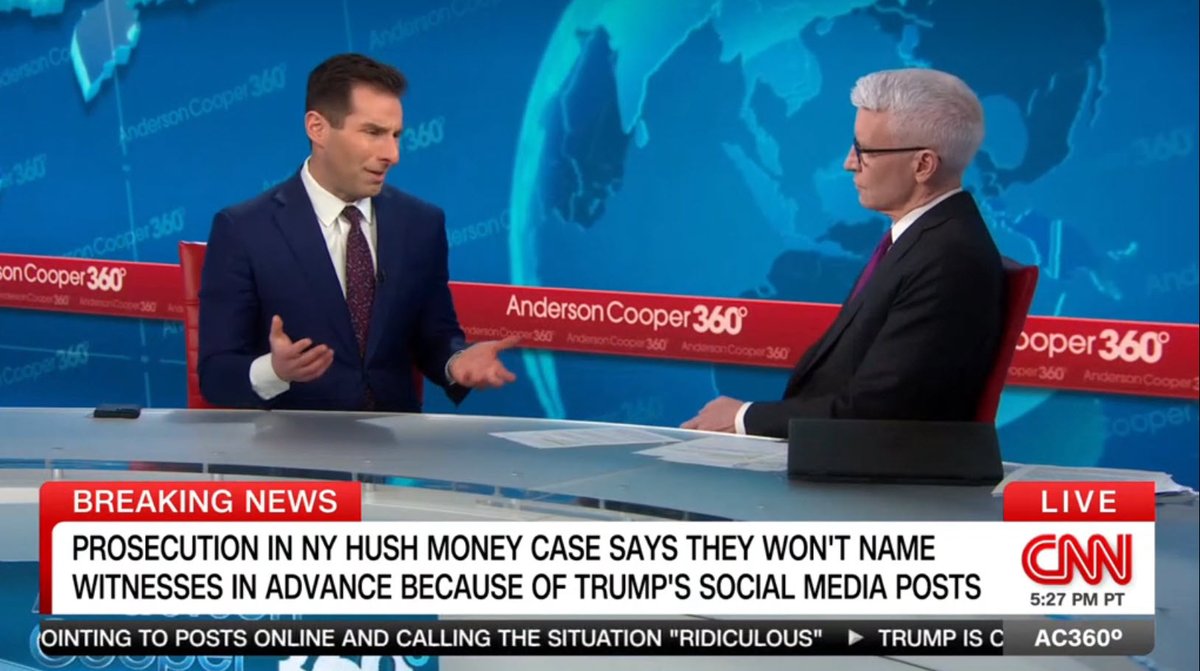 Media: @ElieHonig to @andersoncooper @AC360 when #AndersonCooper points out 'It's interesting how -- once both sides had exhausted their challenges to strike various potential jurors -- how quickly the judge moved forward' and seated jurors: #ElieHonig: 'It's a good indicator to