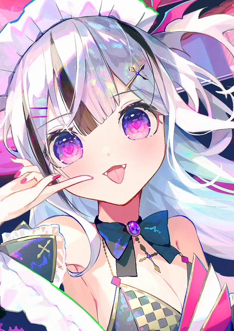\明日12時に新イラストを公開しちゃう/ 