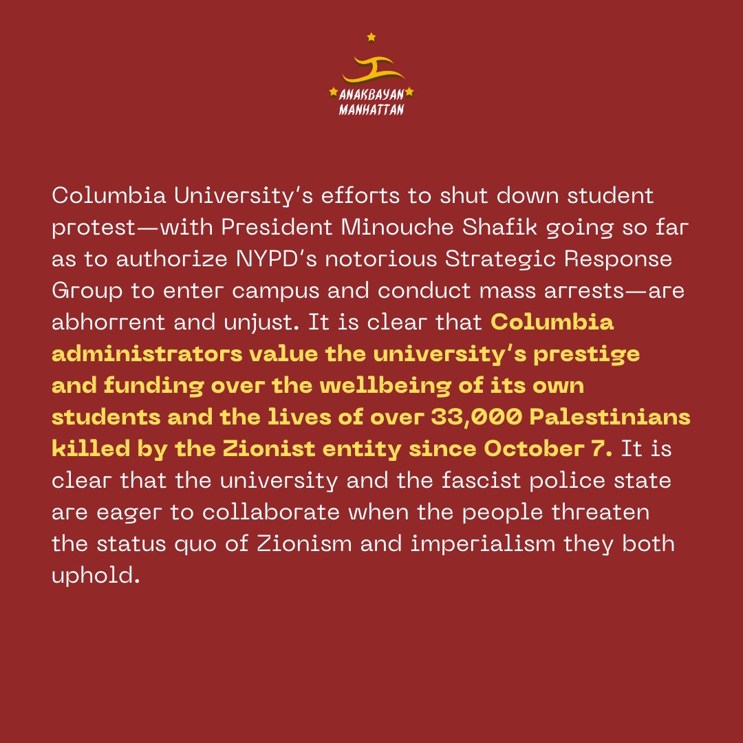 Anakbayan Manhattan tweet media