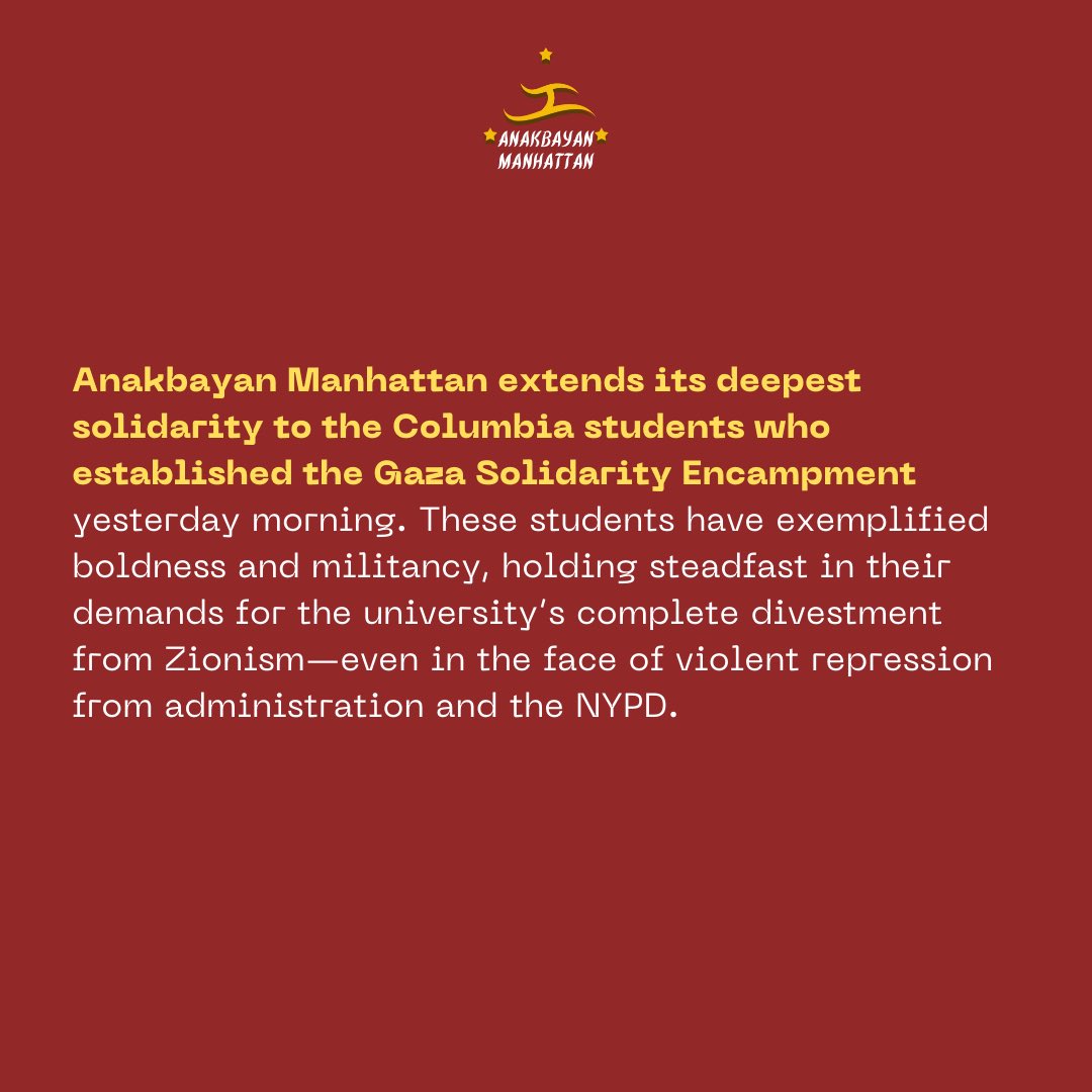 Anakbayan Manhattan tweet media