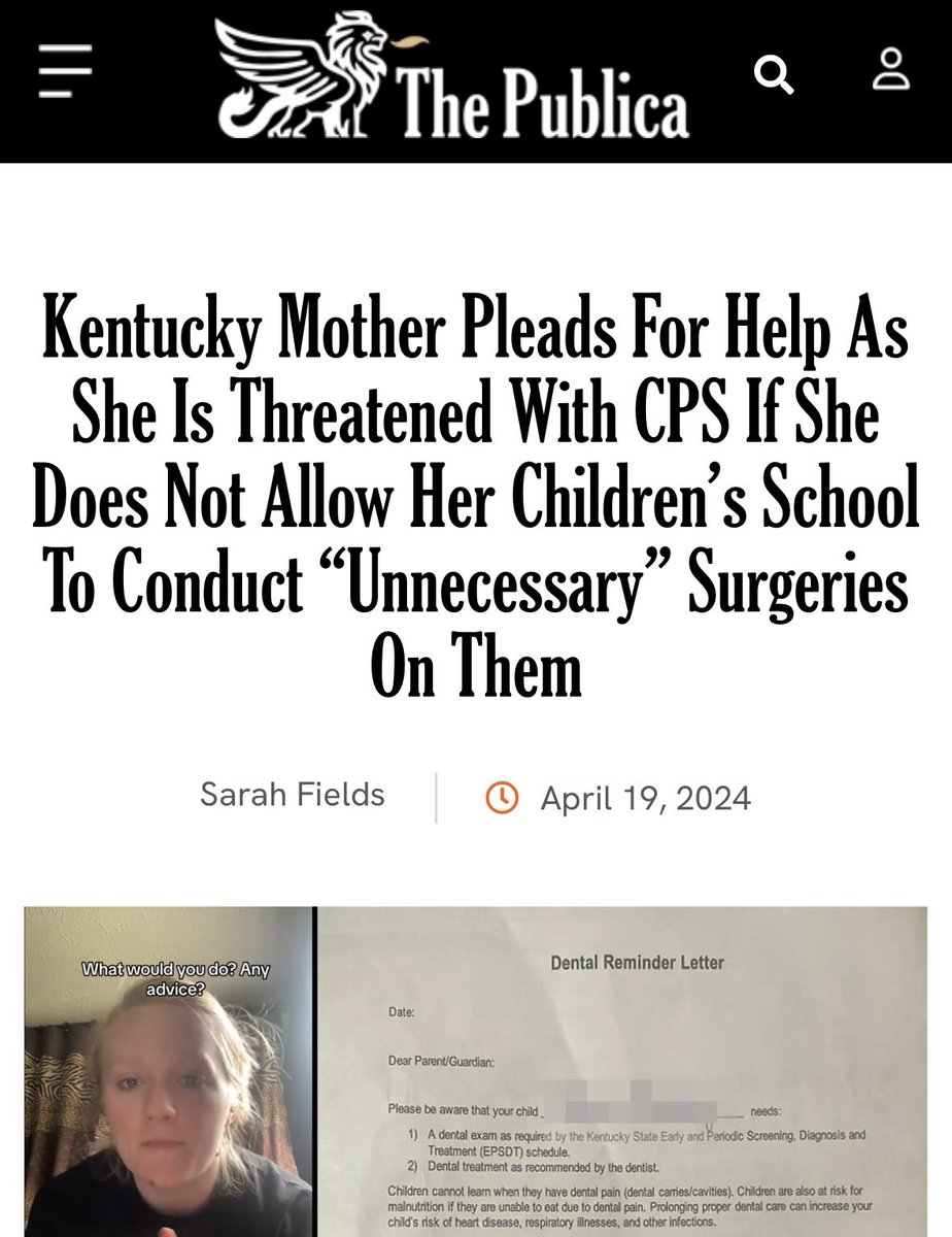 If you think for one second that CPS and the public schools are not being weaponized against parents, think again. 

Sadly, after interviewing this parent, I have been contacted by others who have shared similar horror stories with school health clinics, including sexual assault.