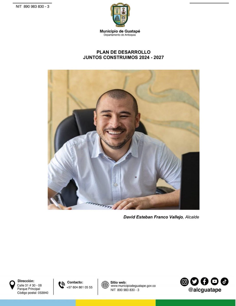 Conmarcap's tweet photo. El municipio de @alcguatape se convierte en el primero del #OrienteAntioqueño y de #Antioquia en aprobar su plan de desarrollo. En el seno de la corporación #ConcejoGuatapé con 9 de 9 votos de los concejales. Gran logro del amigo #DavidFranco y su equipo. https://t.co/wdKpwmU6Uv