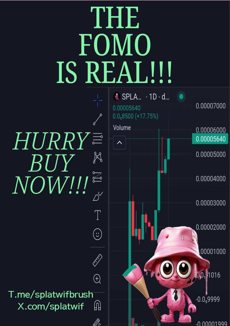_tweet_shawn's tweet photo. #SolanaM #SolanaMemecoin  
#MemeCoinSeason2024 
From the people that bought you ETERNAL REFLECTIONS, GLASS DEFI, SPARK SWAP, AND EMP MONEY, comes SPLAT!
You make money we give to charity. Use the bull run to give back.
https://t.co/Xxuz61dK8y
https://t.co/OlEMHurviR
@Splatwif https://t.co/YwEmlh0f9m