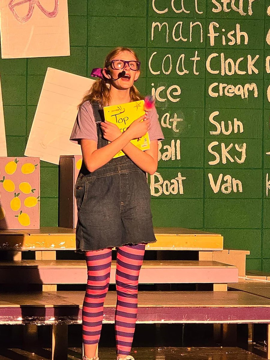 Our Junie adventure isn’t quite over! Next up: Kansas Jr Thespian Festival closing ceremony performance! Can’t wait! <a href="/KSJrThespians/">KS Jr Thespians</a> <a href="/OTMSTigerPride/">Oregon Trail Middle School</a>