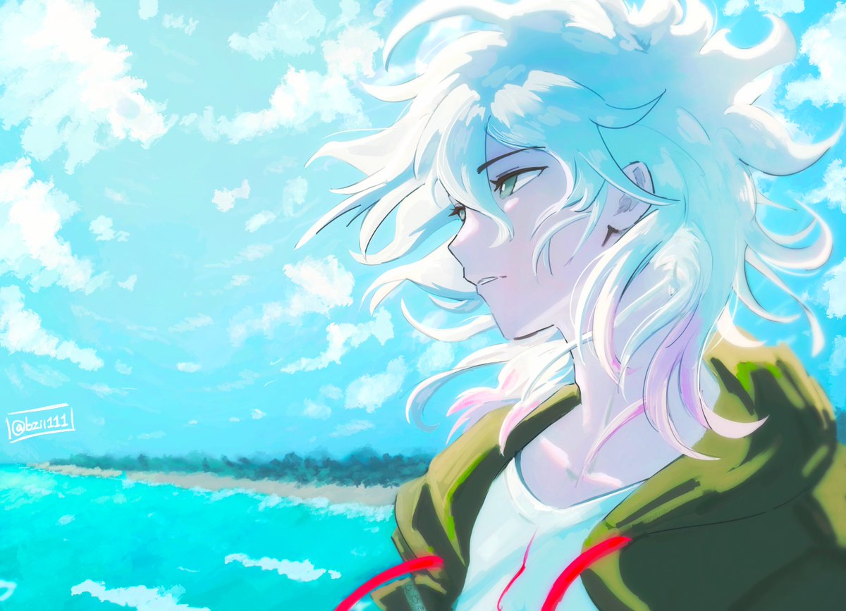 bzil111's tweet photo. 🌊☀️ #狛枝凪斗 https://t.co/XVVUVX7pmf