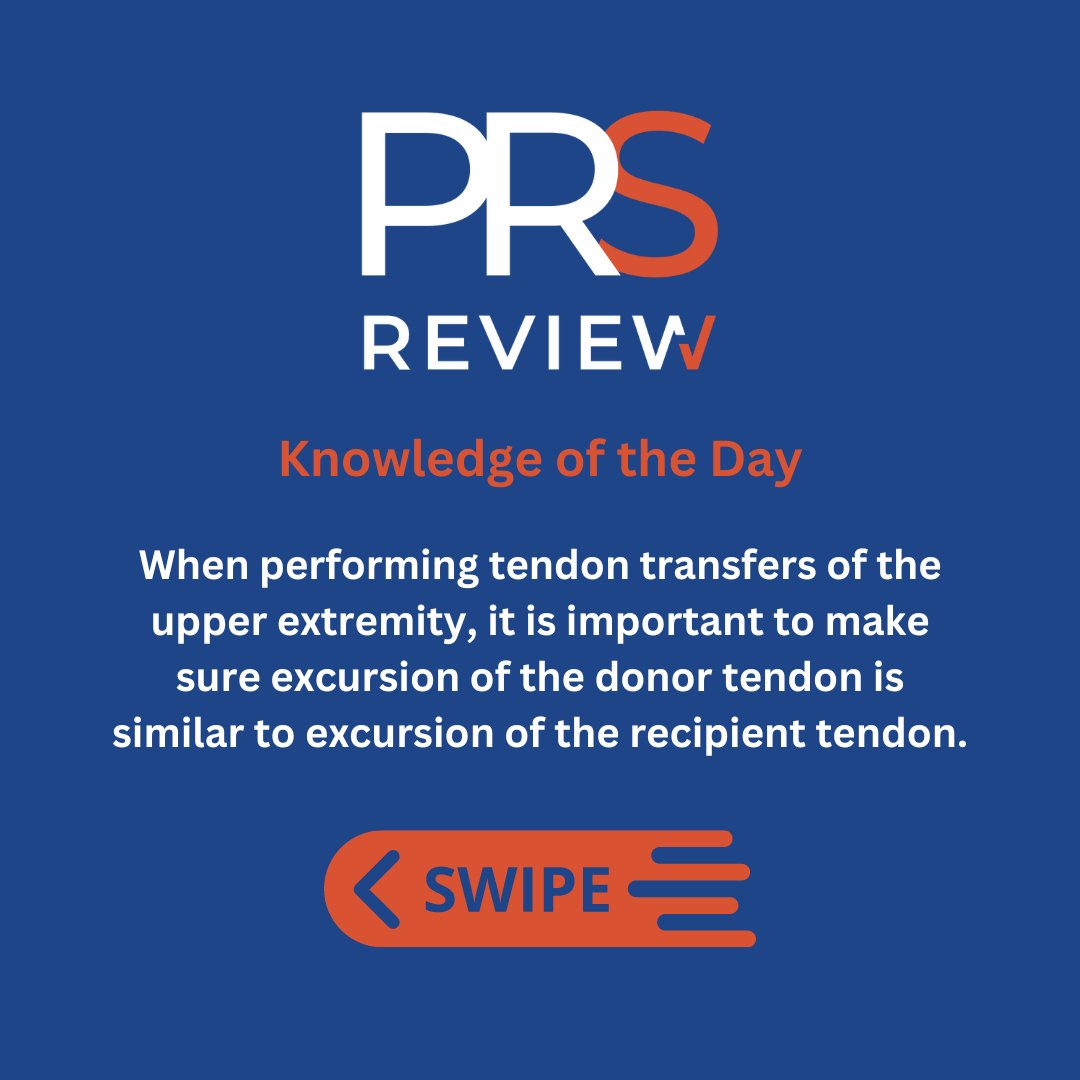 prsreview's tweet photo. Smith 3-5-7 rule
#prsreview #tendontransfer #tendoninjury #nerveinjury #handinjury #handsurgery #microsurgery #orthopedicsurgery #plasticsurgery #reconstructivesurgery #surgicaleducation #medicaleducation #meded #plasticsurgeryresidency #plasticsurgeryfellowship #surgery https://t.co/72dK9ZFOl7