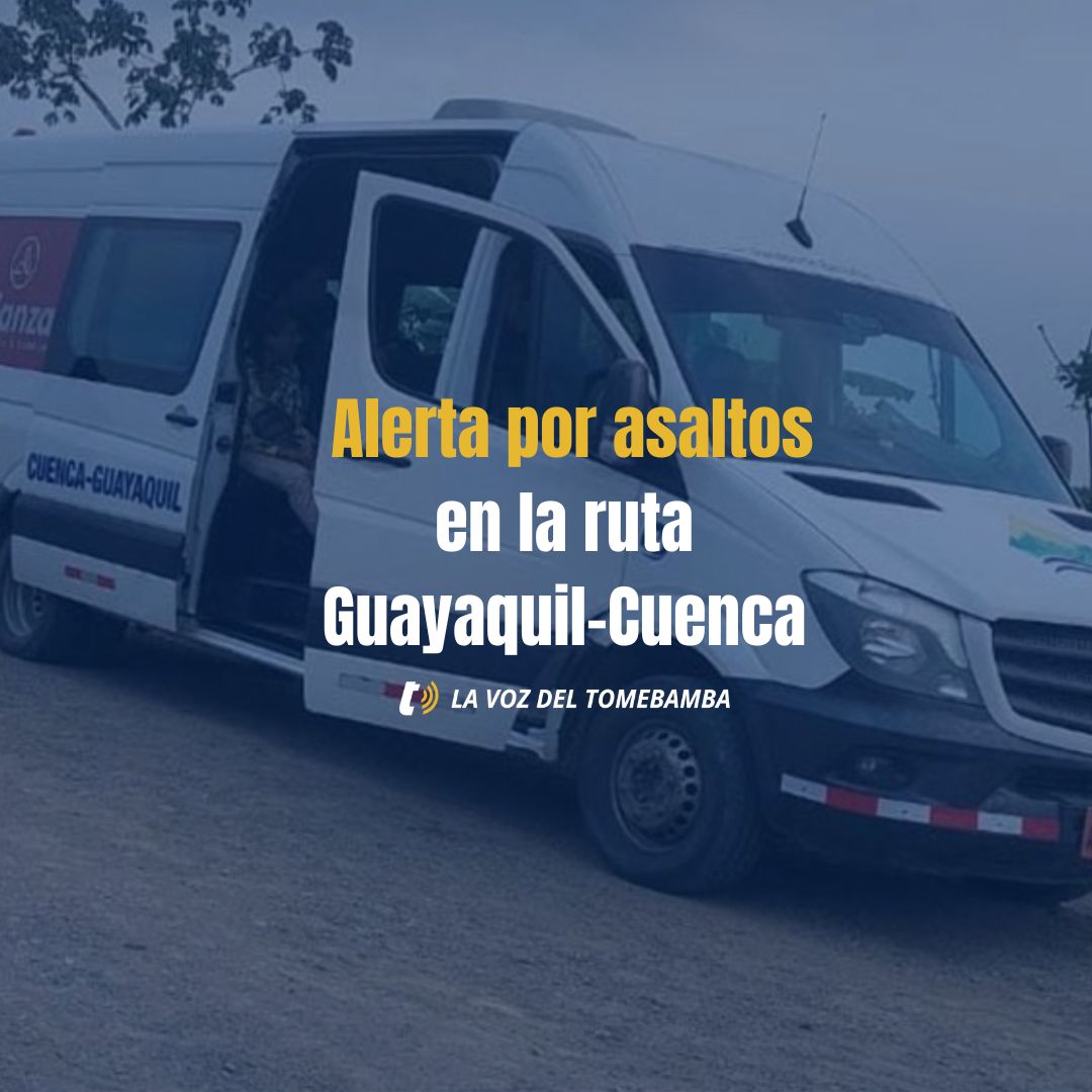 #ATENCIÓN | Seis delincuentes armados asaltaron dos furgonetas de transporte de pasajeros que salían de Guayaquil con destino a Cuenca, a las 05:40 horas del 18 de abril de 2024, en el kilómetro 11 de la vía Naranjal.

🌐Lea la nota completa, aquí: lavozdeltomebamba.com/2024/04/19/ale…👀