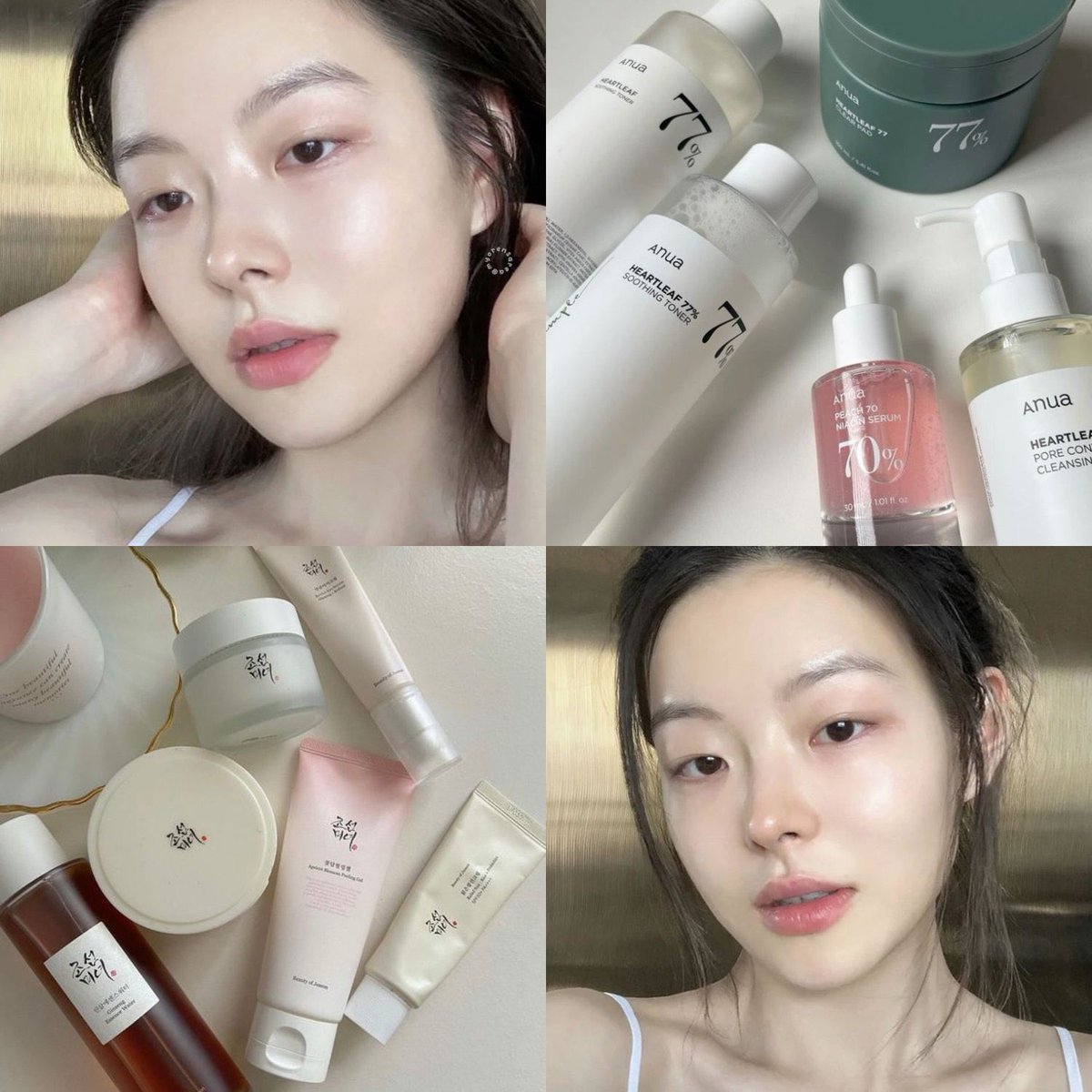 viral di tiktok dr ingky bilang orang korea jarang pake vitamin C niacinamide dan retinol di skincare mereka tpi mereka pake: 

1. gingseng > anti aging & hydrates skin
2. galactomyces > brigthing & moisturizing
3. Centella asiatica > calm inflamation