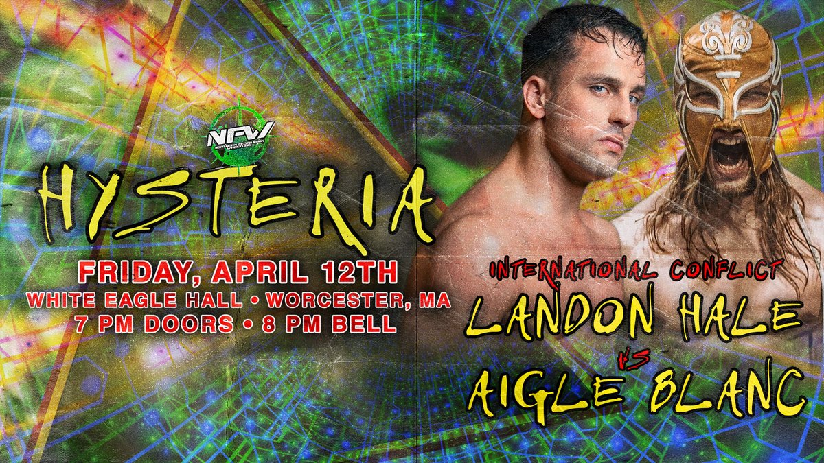 NFW2021's tweet photo. Now Available on YouTube
The International Dream match that stole the show at Hysteria, @HaleYeah3 took on @Aigleblanclucha in what could already be considered a MOTY Canidate!
Watch Now here! https://t.co/lRjTDPiaaH https://t.co/54XZi4XCCx