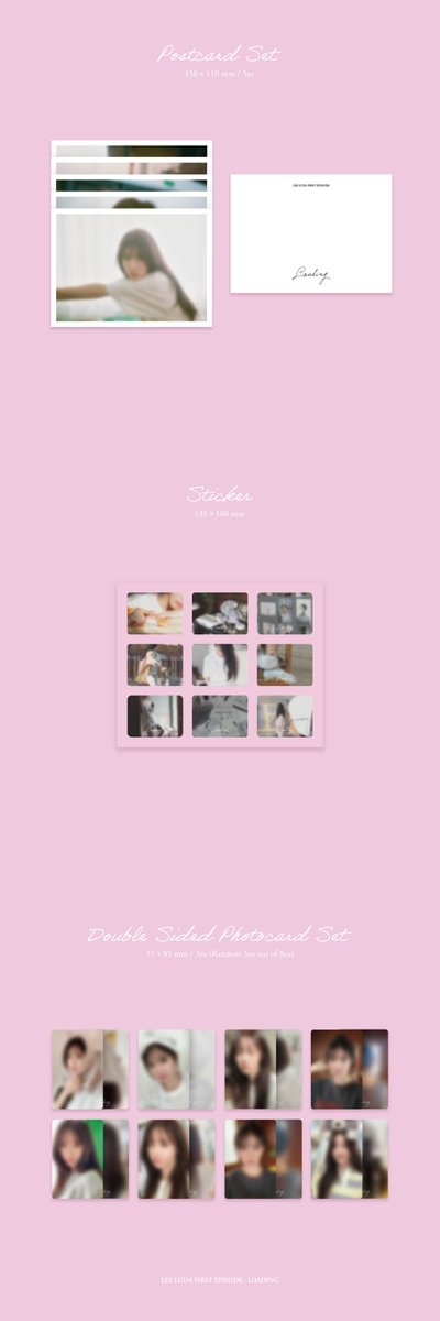 [#이루다]
𝙇𝙀𝙀𝙇𝙐𝘿𝘼 𝙁𝙄𝙍𝙎𝙏 𝙀𝙋𝙄𝙎𝙊𝘿𝙀: 𝙇𝙊𝘼𝘿𝙄𝙉𝙂
🩷온라인 예약 판매 안내🩷

🗓 24.04.19(FRI) 14:00 ~ 24.05.03(FRI) 23:59 (KST)
📍 Ktown4u 온라인몰
✔자세한 내용은 4/19 14:00부터 
판매처(#Ktown4u)에서 확인하실 수 있습니다.

#이루다 #루다 #LUDA #LOADING #sidusHQ