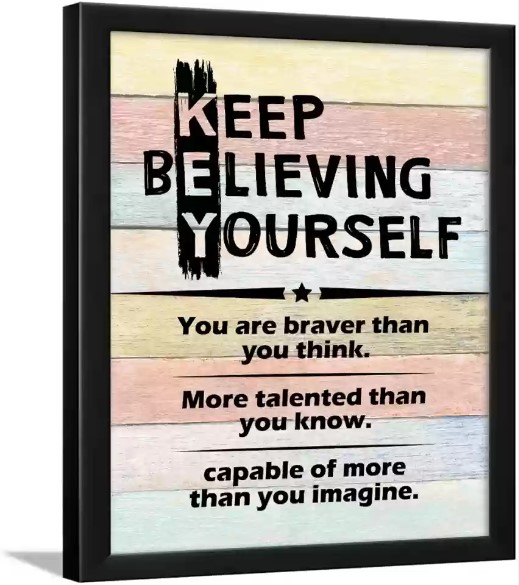 Believe in yourself and all that you are. You are capable of amazing things. 💫 

#BelieveInYourself #YouAreCapable
