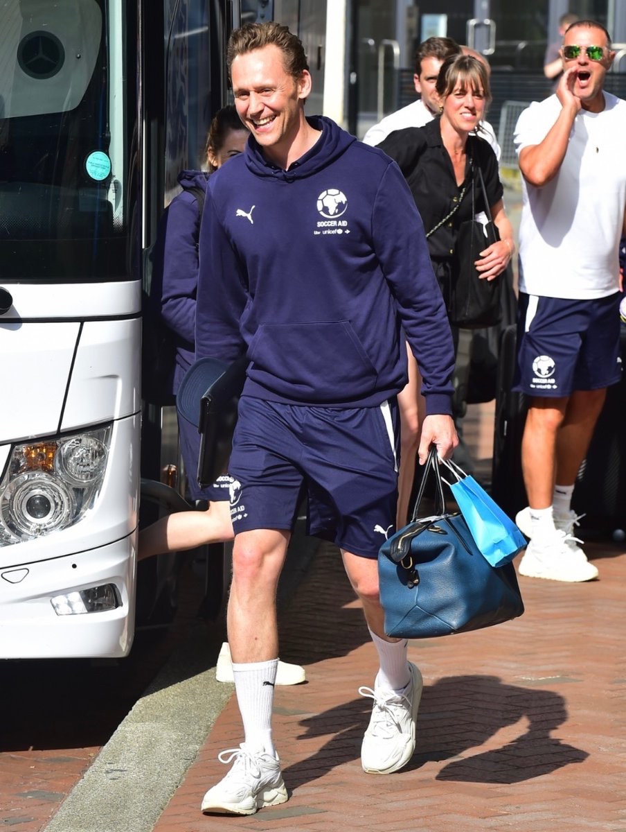 He was such a dad during soccer aid