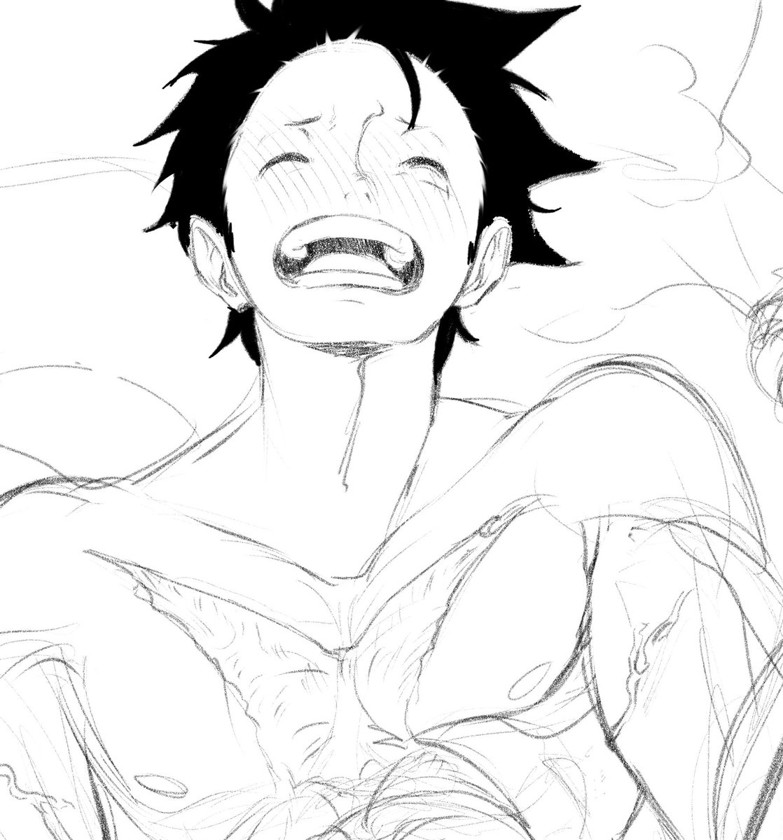 SpaceJuices's tweet photo. he's so prettyy! 

#ONEPIECE #luffy #ルフィ https://t.co/YEMobLp0x1