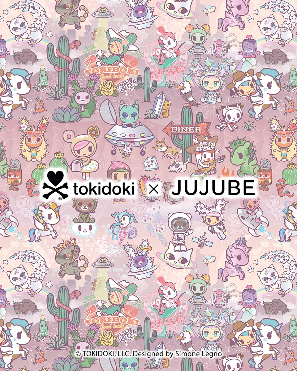 jujube_intl's tweet photo. Something exciting is coming soon! Stay tuned to our social channels this week for more details! 😉✨

#newcollection #comingsoon #JuJuBe_intl #tokidoki #tokidokixJuJuBe #MyJuJuBe #lovewhatyoucarry #babyregistry #limitededition #diaperbag https://t.co/zn5vnZj6ro