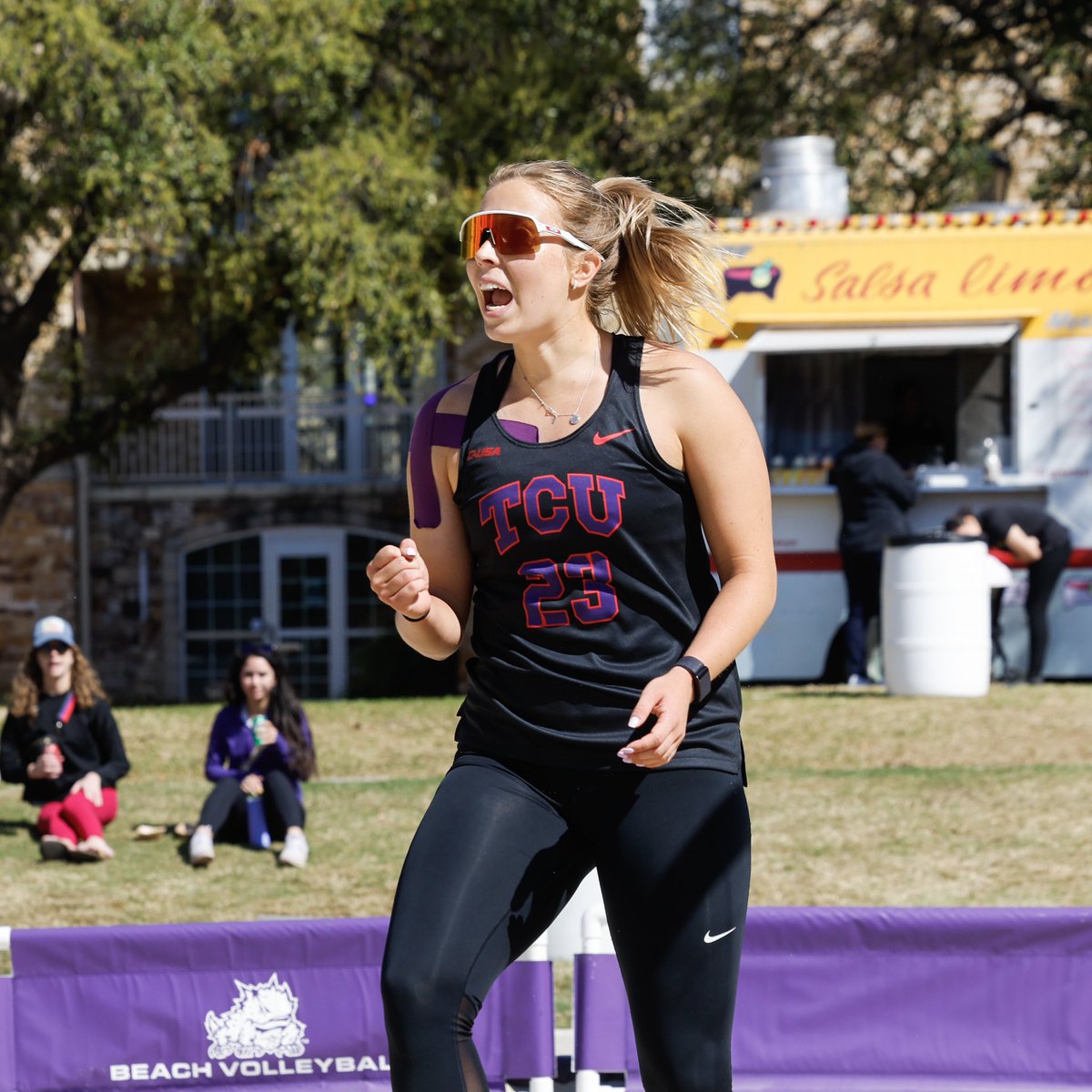 That feeling when the CUSA Championships are just a week away 🤩 #GoFrogs🐸🏖️🏐 x #OneTeam