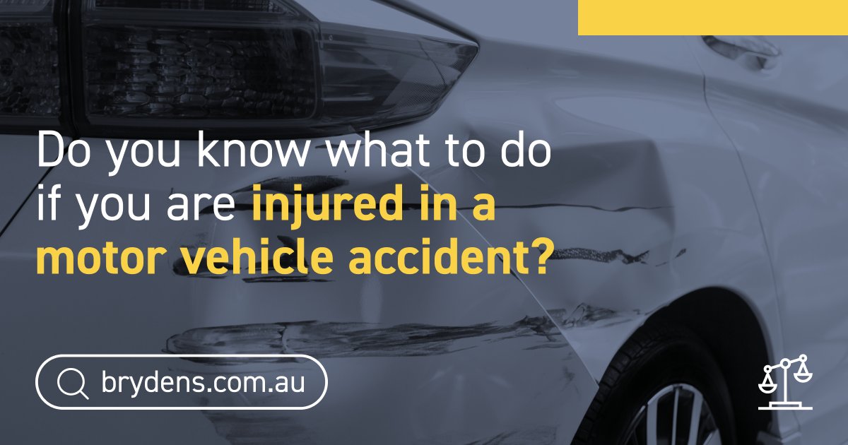 Each motor vehicle case is different, and the eligibility to make a claim is determined by several factors. If you are injured in a motor vehicle accident, consult a member of Brydens Lawyers to see if you are eligible for a claim. Learn more - bit.ly/3Ui36lj